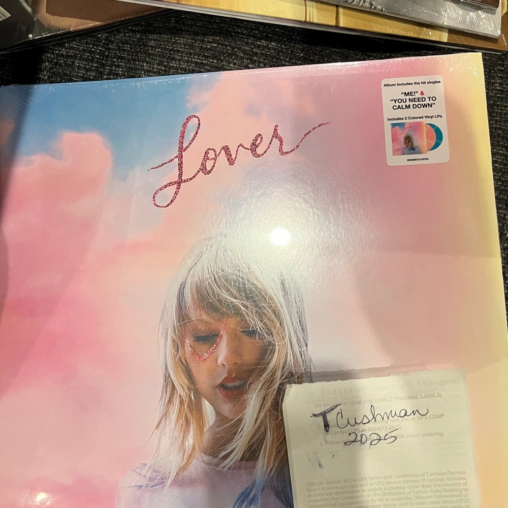 Unopened Limited Edition Taylor Swift Lover Vinyl- 2 LP’s